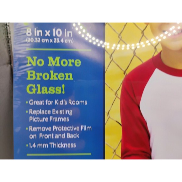 (5) - Hobby Lobby Plastic Safety Glass 8" X 10" Frame Glass Protectors #951988 - Picture 3 of 4